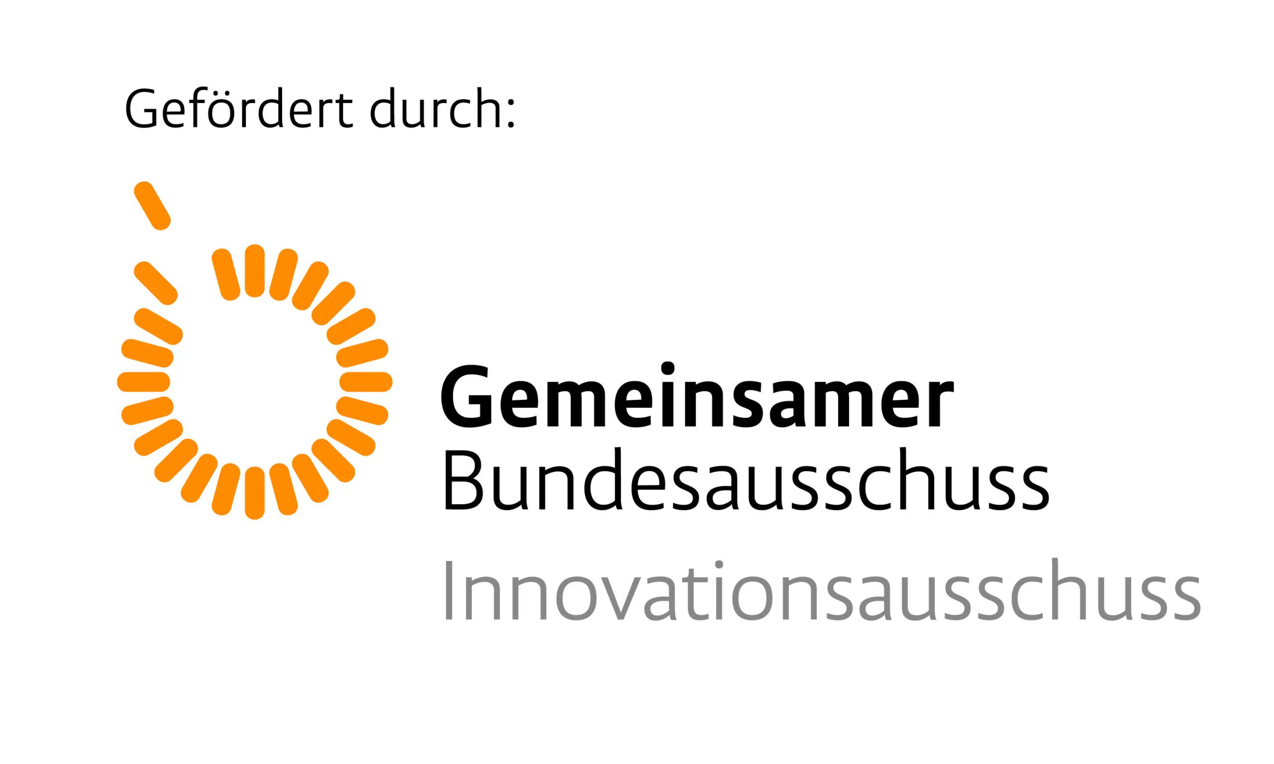 Gefördert durch: Gemeinsamer Bundesausschuss – Innovationsausschuss