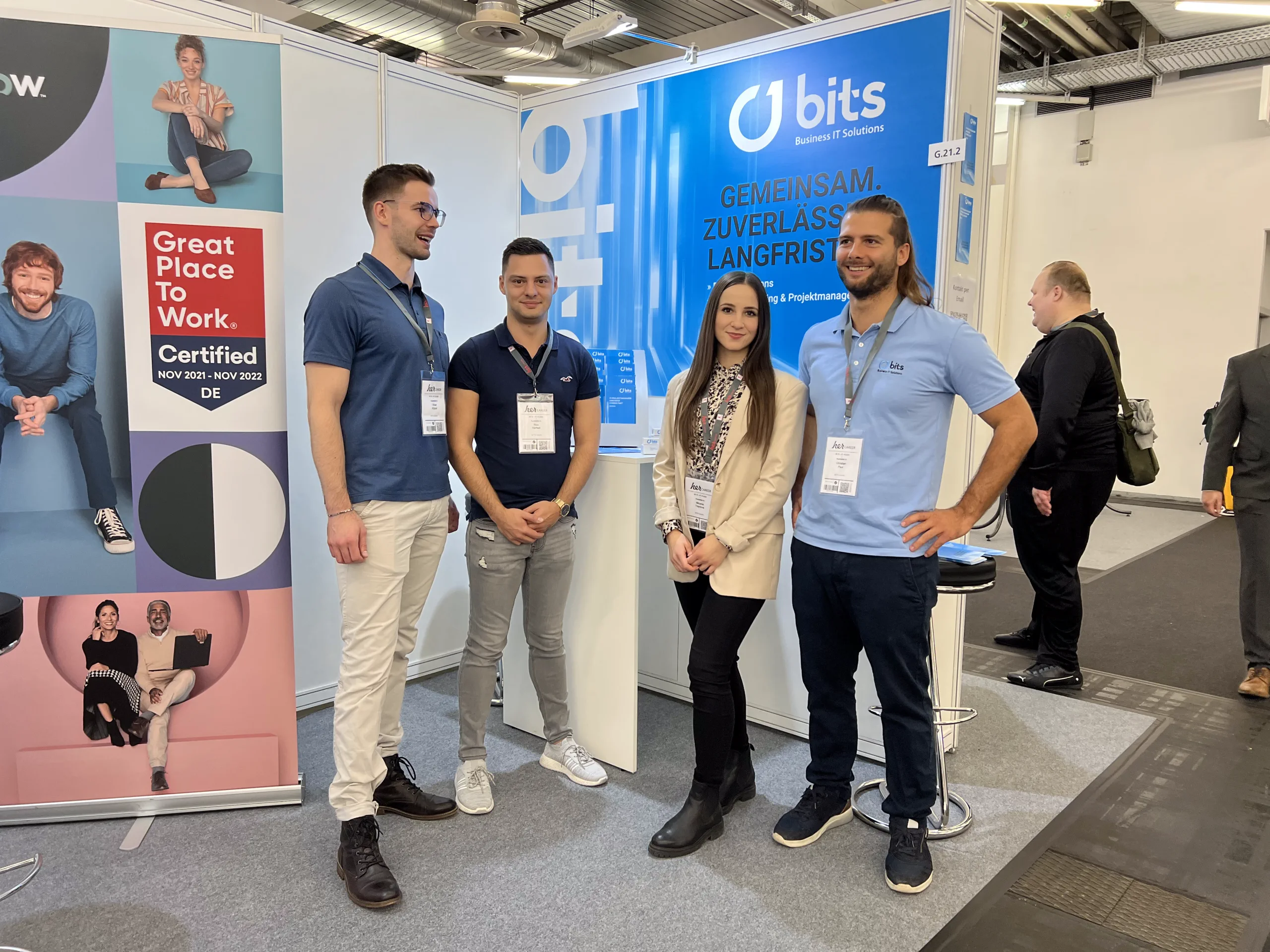 Rückblick auf unseren Besuch auf der herCAREER EXPO in München