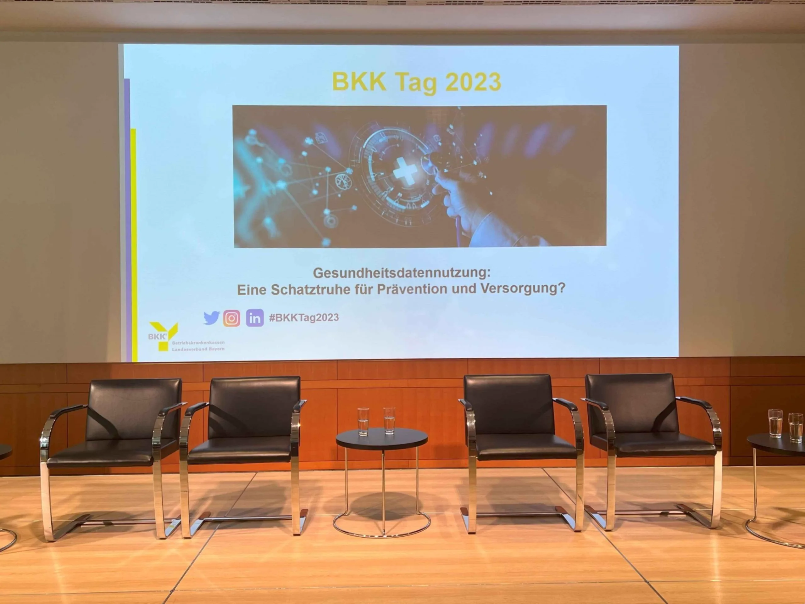 BITS auf dem BKK-Tag 2023 zum Thema Gesundheitsdatennutzung