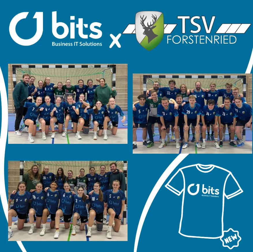 Neue Trikots für die Jugendhandball-Teams des TSV Forstenried