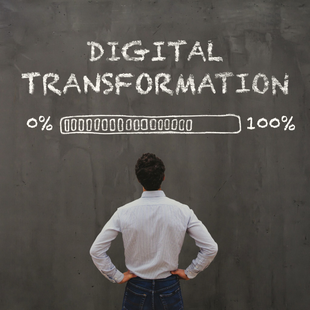 digital transformation concept in business, disruption