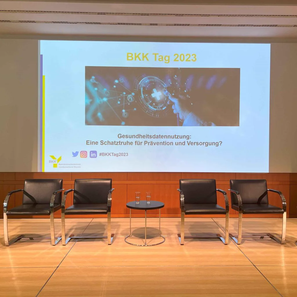 BITS auf dem BKK-Tag 2023 zum Thema Gesundheitsdatennutzung