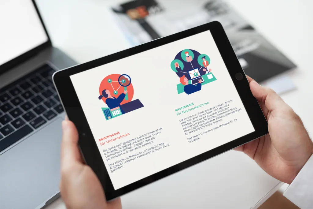 Recruiting-Plattform swarmscout.com: Entwicklung und Betrieb